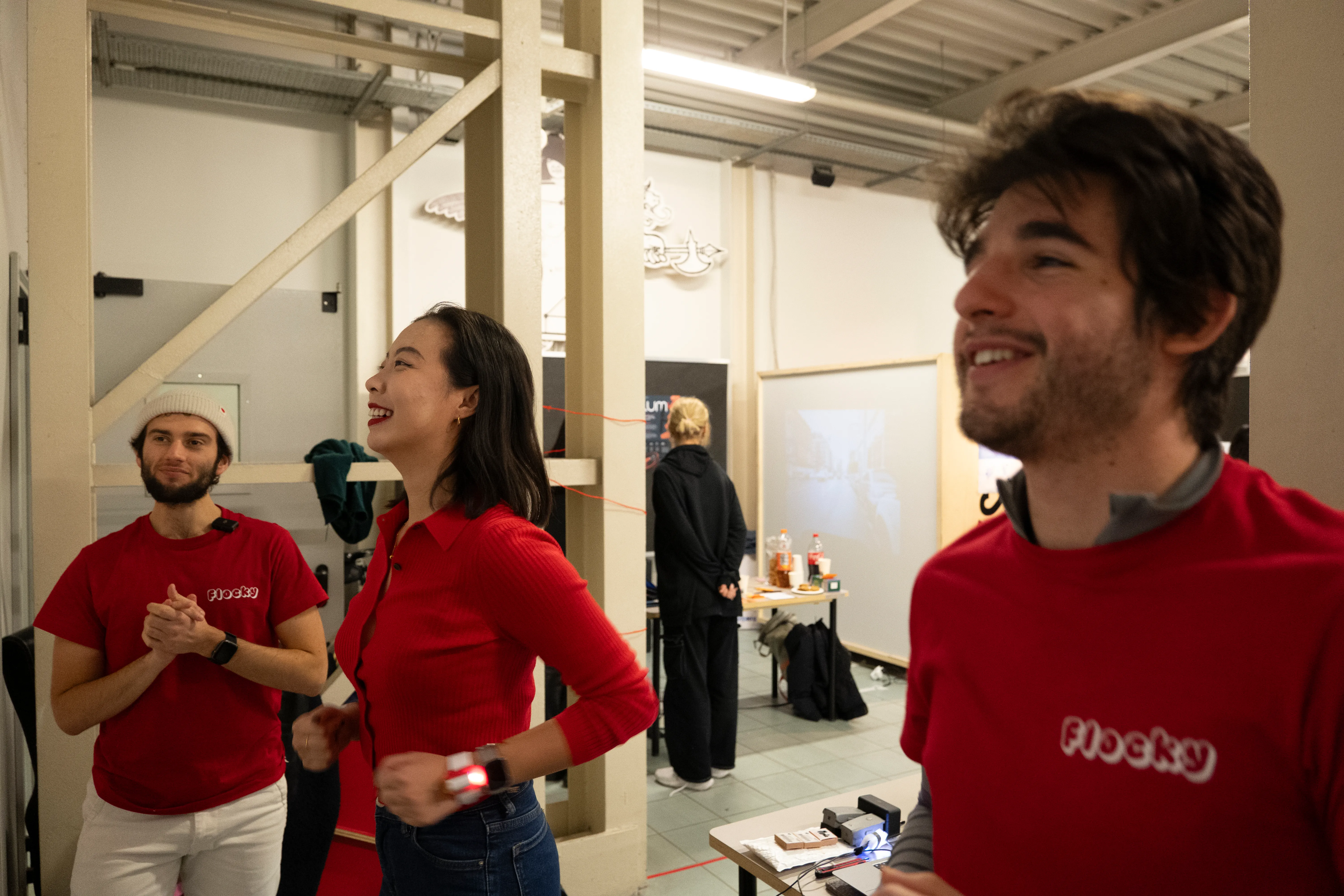 Triyng the Flocky Demo